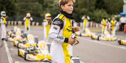 2021. Олександр Бондарев на першому етапі FIA Karting Academy Trophy